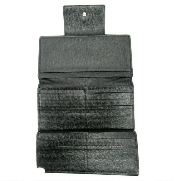 AUTH BVLGARI purse Bulgari Bulgari Leather